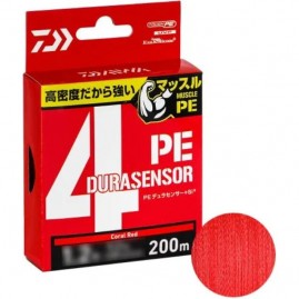 Плетёный шнур DAIWA UVF PE DURASENSOR X4+SI2 CR 1.2-200 Плетёный шнур DAIWA UVF PE DURASENSOR X4+SI2 CR 1.2-200